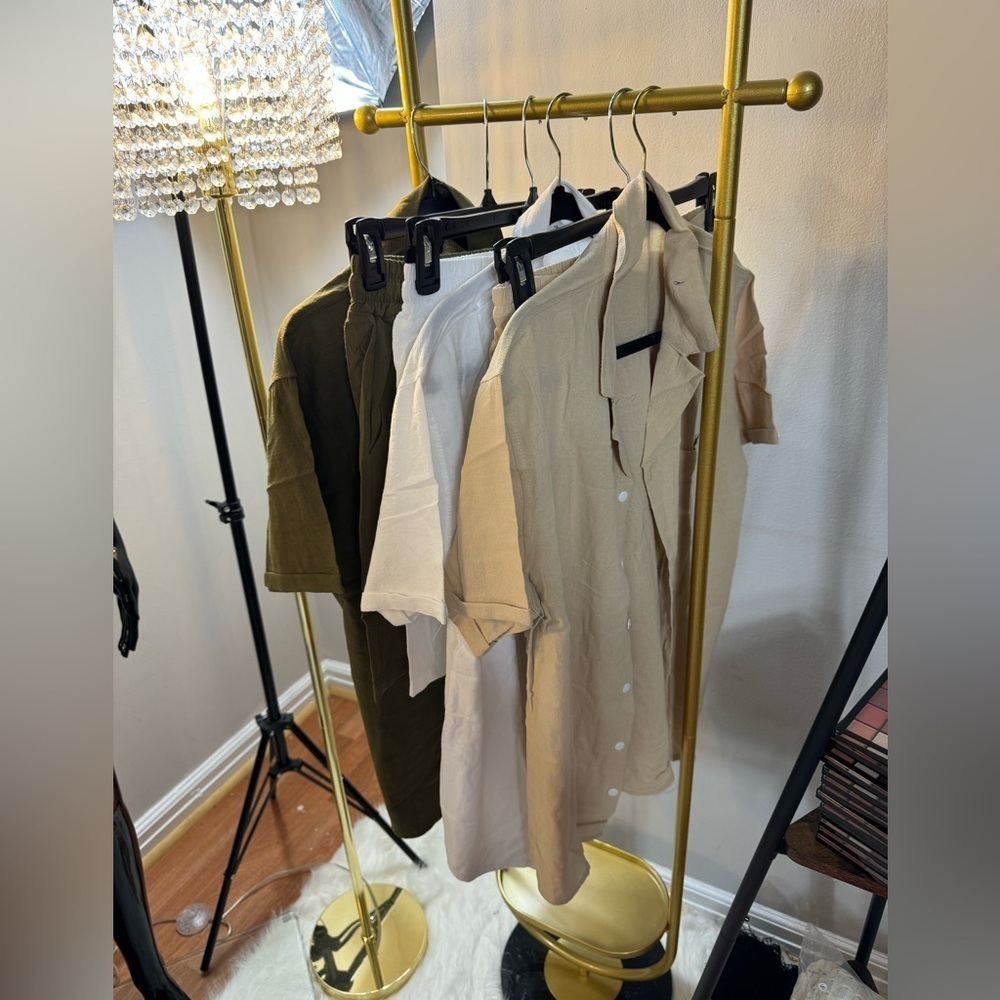 Men Linen Set - Picture 2 of 7